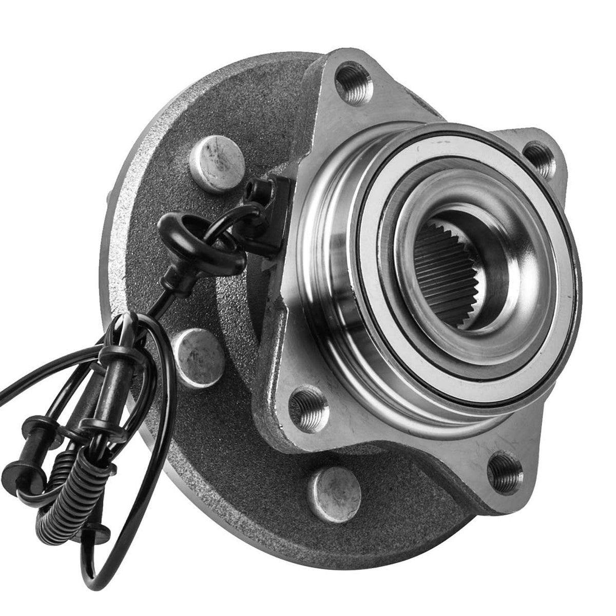 Ford Expedition Rear Wheel Bearing Hub Assembly, 6 Lugs w/ABS - 541001 (2 Pack)