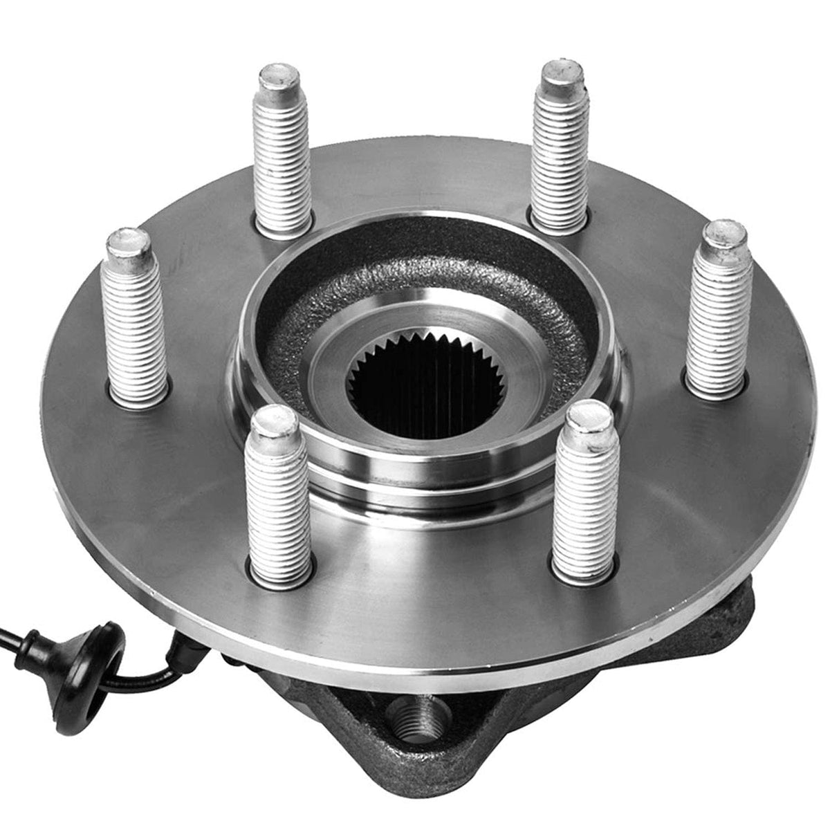 Ford Expedition Rear Wheel Bearing Hub Assembly, 6 Lugs w/ABS - 541001 (2 Pack)