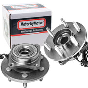 Ford Expedition Rear Wheel Bearing Hub Assembly, 6 Lugs w/ABS - 541001 (2 Pack)