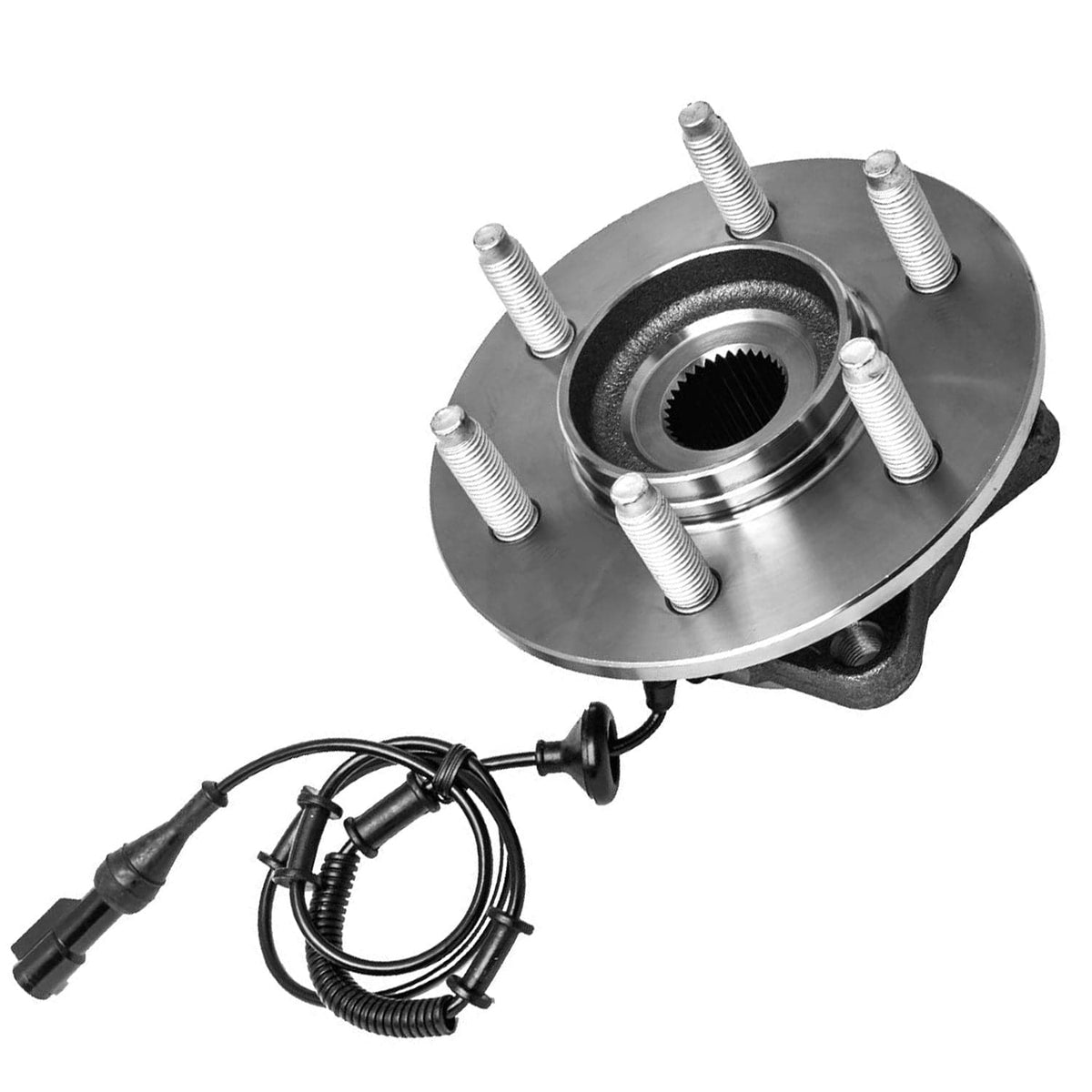 Ford Expedition Rear Wheel Bearing Hub Assembly, 6 Lugs w/ABS - 541001 (2 Pack)