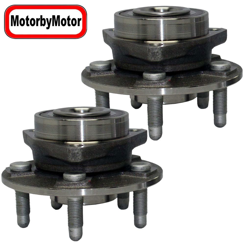 Chevrolet Camaro Front/Rear Wheel Bearing Hub Assembly, 5 Lugs w/ABS - 513282 (2 Pack)