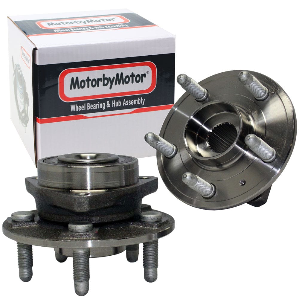 Chevrolet Camaro Front/Rear Wheel Bearing Hub Assembly, 5 Lugs w/ABS - 513282 (2 Pack)