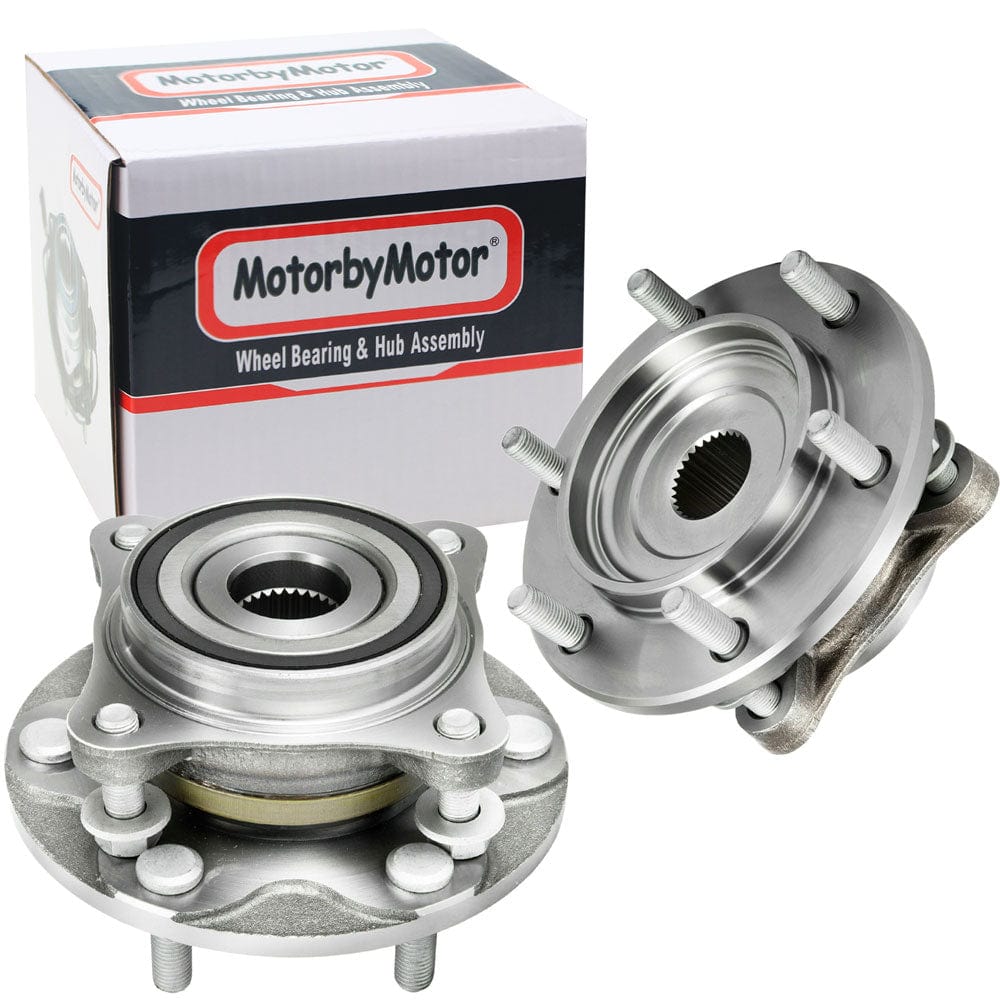 Toyota 4Runner Front Wheel Bearing Hub Assembly 6 Lugs - 2 Pack