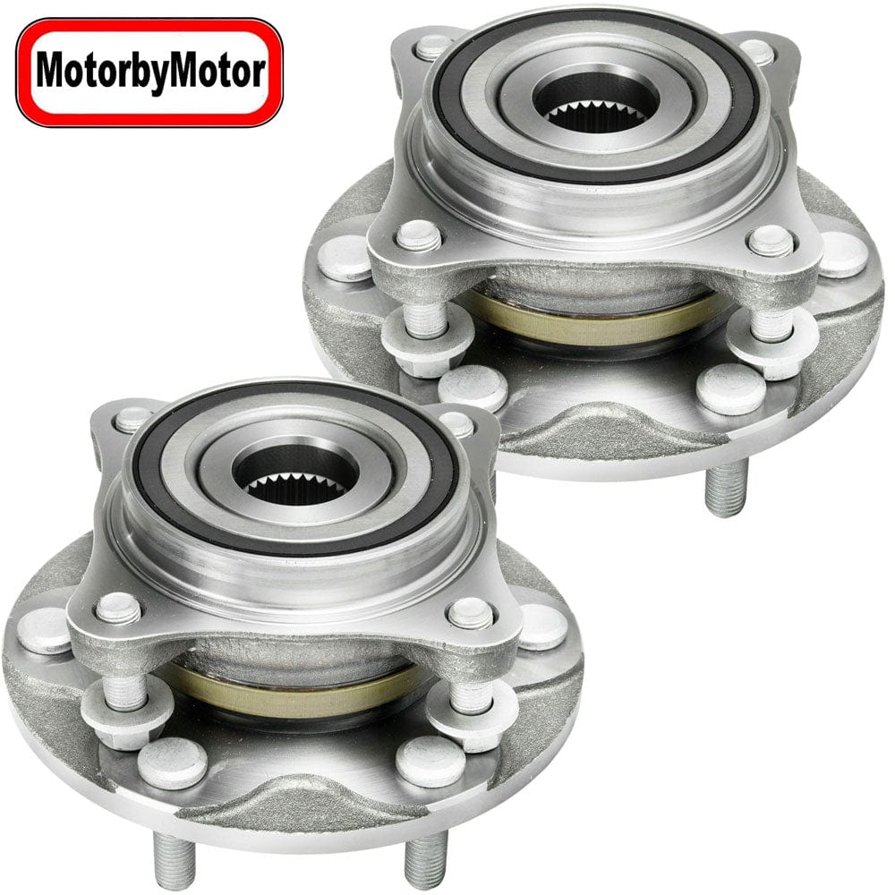 Toyota 4Runner Front Wheel Bearing Hub Assembly 6 Lugs - 2 Pack