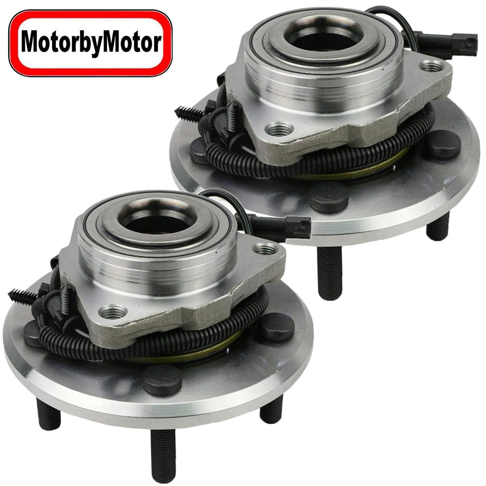 Ram 1500 Front Wheel Bearing Hub Assembly, 5 Lugs w/ABS - HA590515 (2 Pack)