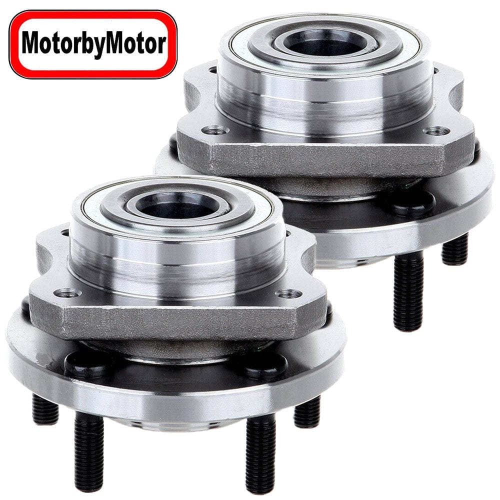 Chrysler Grand Voyager Front Wheel Bearing Hub Assembly, 5 Lugs - 513123 (2 Pack)
