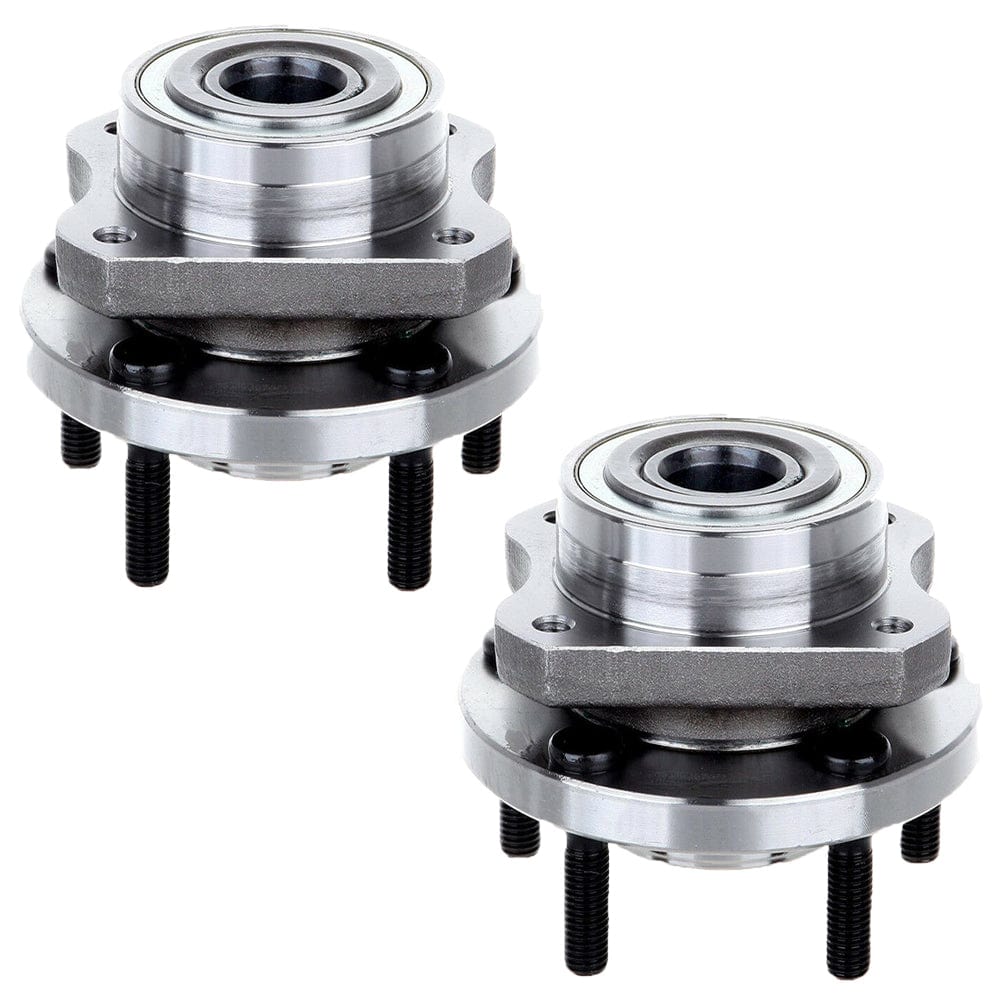 Chrysler Grand Voyager Front Wheel Bearing Hub Assembly, 5 Lugs - 513123 (2 Pack)
