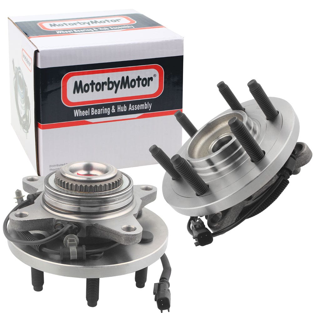 Ford F-150 Front Wheel Bearing Hub Assembly 6 Lugs w/ABS, 4WD,515142 (2 Pack)