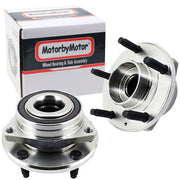 Chevrolet Corvette Front Wheel Bearing Hub Assembly, 5 Lugs -- 513378 (2 Pack)