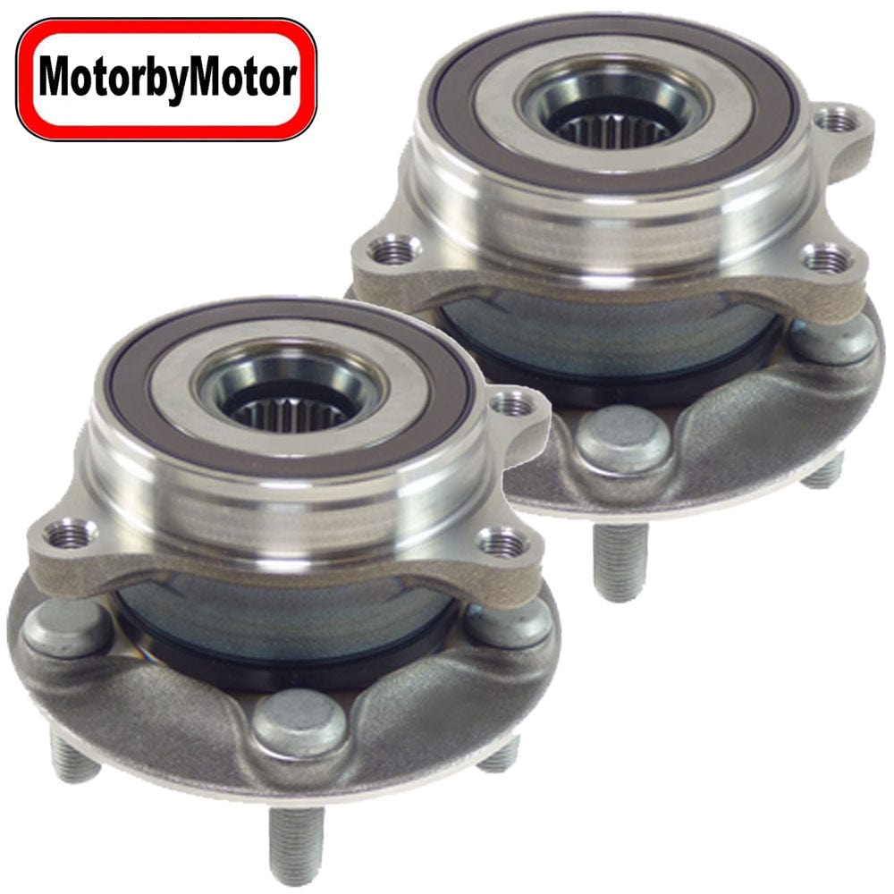 Lexus CT200h Front Wheel Bearing Hub Assembly, 5 Lugs -- 513287 (2 Pack)