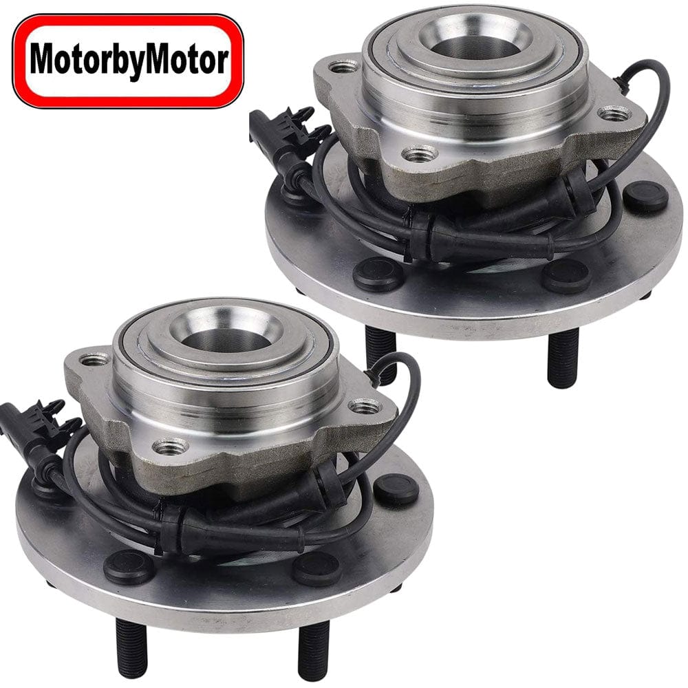 Nissan Armada Rear Wheel Bearing Hub Assembly, 6 Lugs w/ABS -- 541014 (2 Pack)