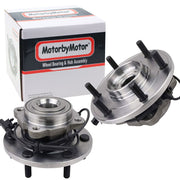 Nissan Armada Rear Wheel Bearing Hub Assembly, 6 Lugs w/ABS -- 541014 (2 Pack)