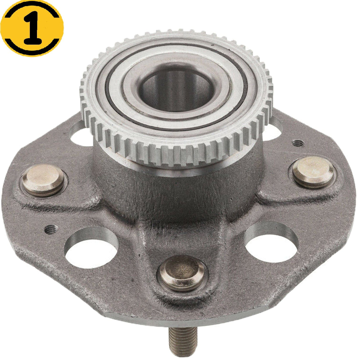 Honda Accord Rear Wheel Bearing Hub Assembly 1998-2002, w/ABS, 2WD FWD, 4 Lugs - 512178