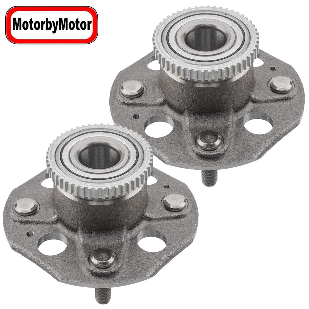 Honda Accord Rear Wheel Bearing Hub Assembly 1998-2002, w/ABS, 2WD FWD, 4 Lugs - 512178 (2 Pack)