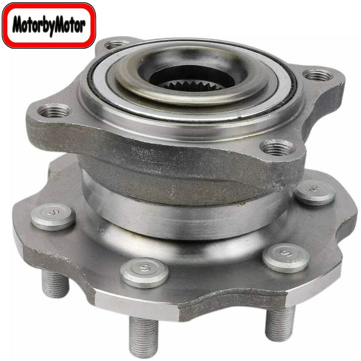 Nissan Armada Rear Wheel Bearing Hub Assembly, 6 Lugs - 541003