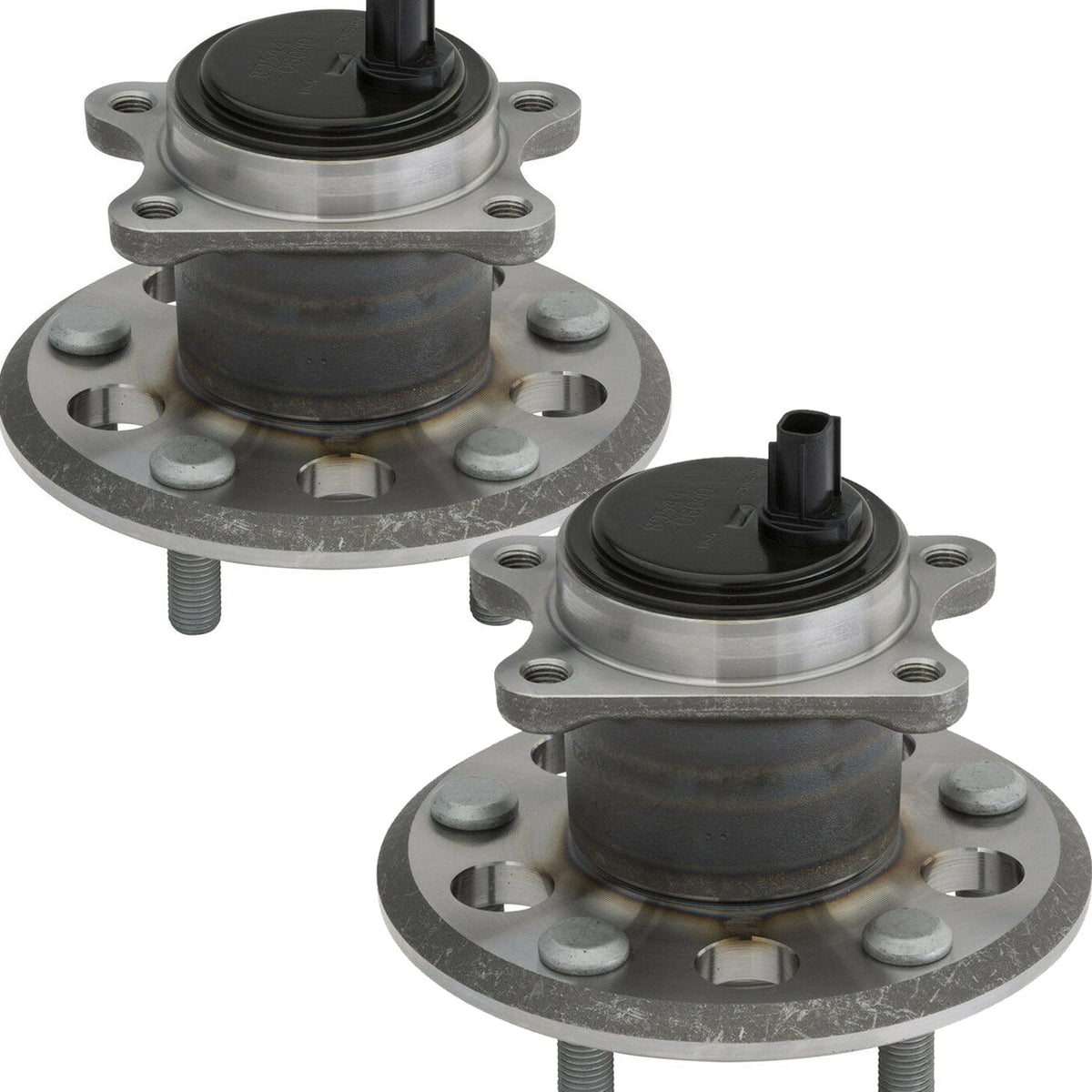 Toyota Sienna Rear Wheel Bearing Hub Assembly, 5 Lugs 2WD - 512456 (2 Pack)