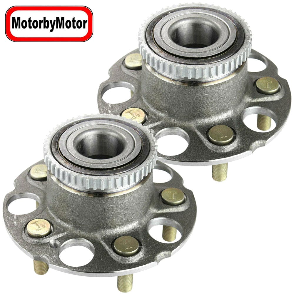 Honda Odyssey Rear Wheel Bearing Hub Assembly 1999-2004, w/ABS, 5 Lugs, 2WD FWD - 512180 (2 Pack)