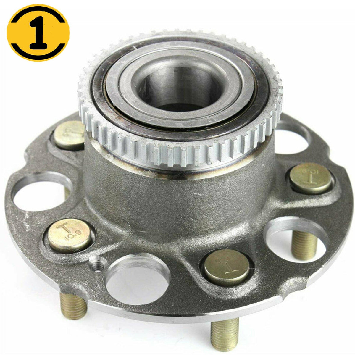 Honda Odyssey Rear Wheel Bearing Hub Assembly 1999-2004, w/ABS, 5 Lugs, 2WD FWD - 512180 (2 Pack)