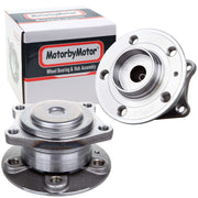 Volvo S60 Rear Wheel Bearing Hub Assembly 2001-2009, w/ABS, 5 Lugs - 512233 (2 Pack)