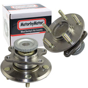 Hyundai XG350 Rear Wheel Bearing Hub Assembly 2002-2005, w/ABS, 5 Lugs - 512189 (2 Pack)