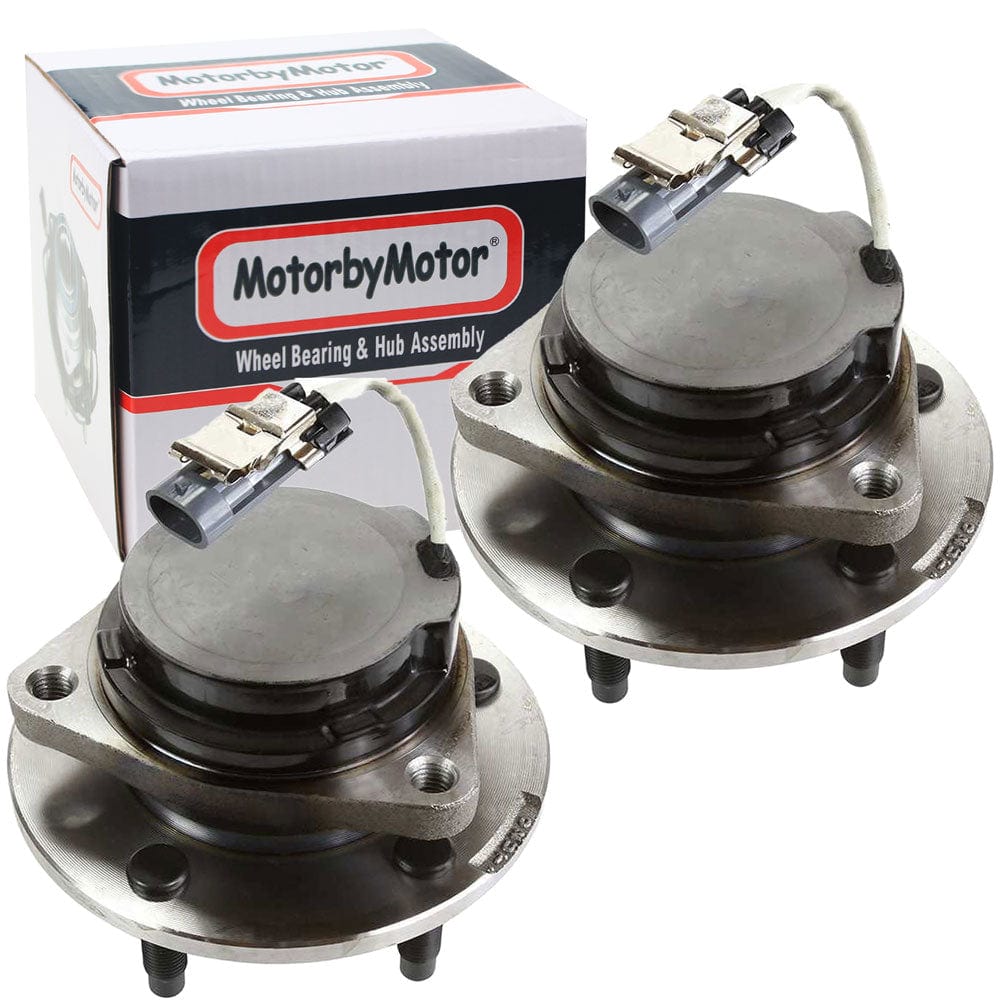 Buick Rendezvous Rear Wheel Bearing Hub Assembly 2002-2007, w/ABS, FWD, 5 Lugs - 512222 (2 Pack)