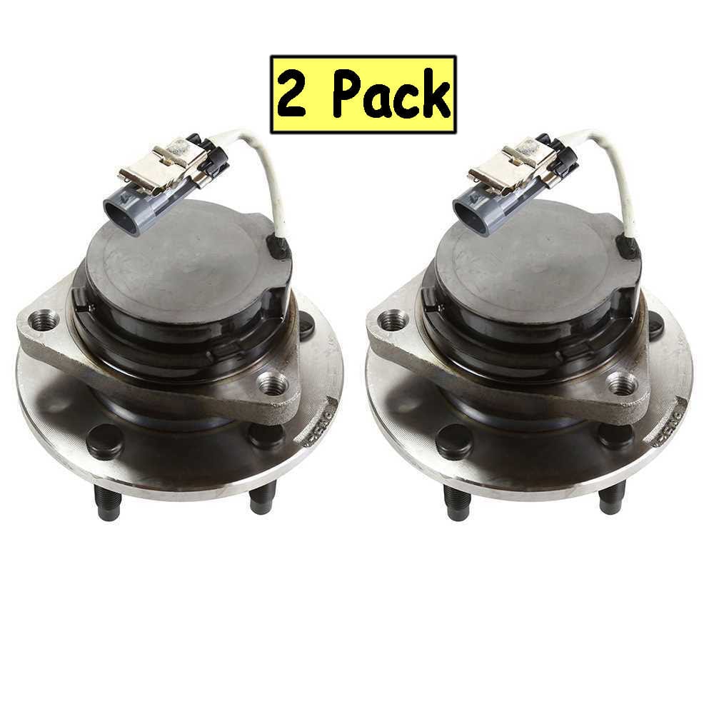 Buick Rendezvous Rear Wheel Bearing Hub Assembly 2002-2007, w/ABS, FWD, 5 Lugs - 512222 (2 Pack)