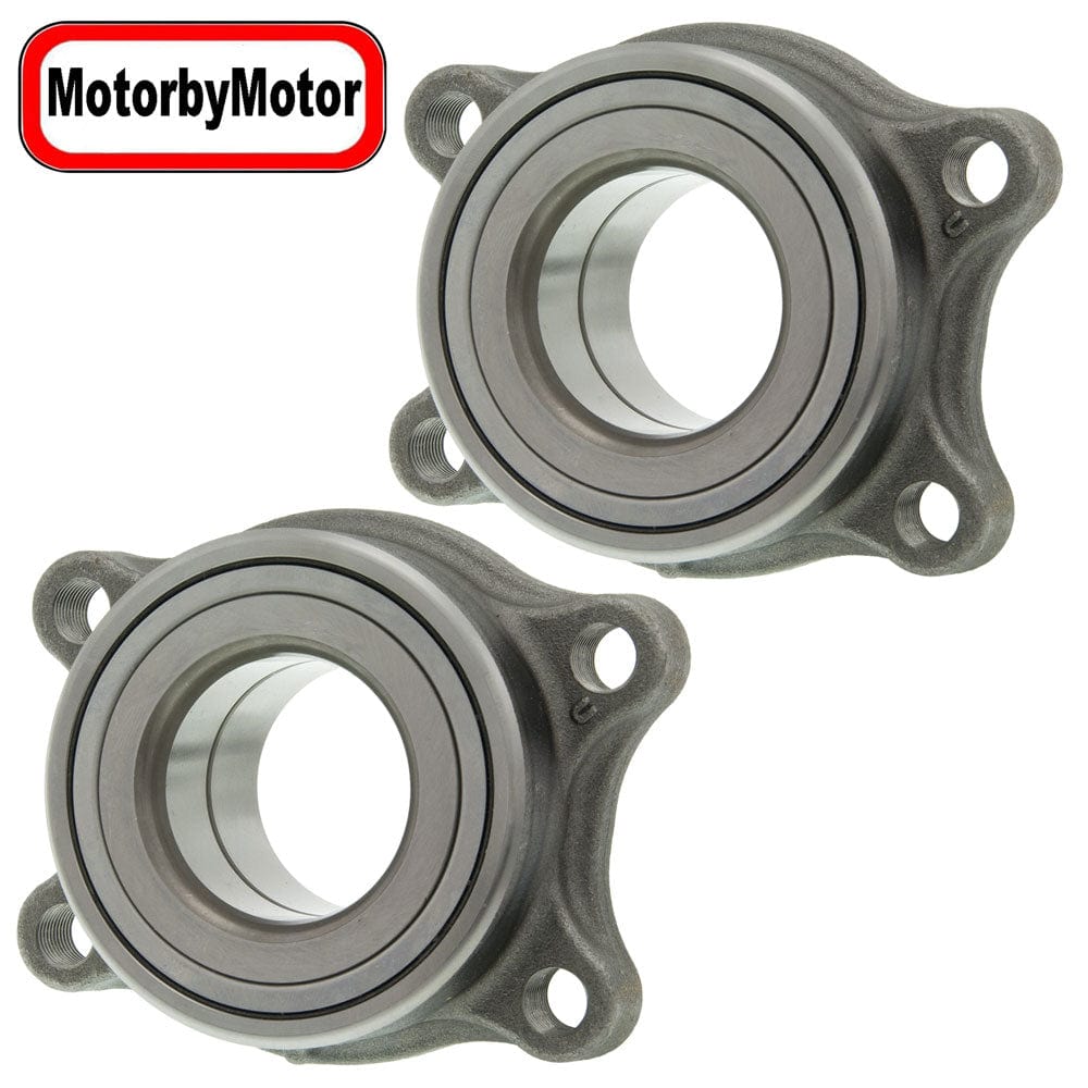Mazda 3 Rear Wheel Bearing Hub Assembly 2004-2013, 5 Lugs, w/ABS - 512347 (2 Pack)