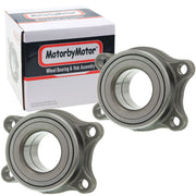 Mazda 3 Rear Wheel Bearing Hub Assembly 2004-2013, 5 Lugs, w/ABS - 512347 (2 Pack)