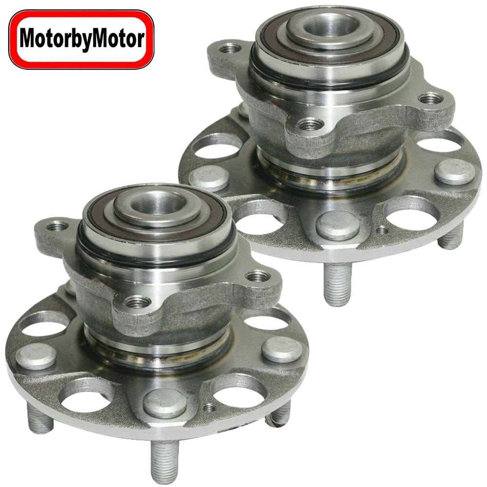 Honda Civic Rear Wheel Bearing Hub Assembly 2006-2011, w/ABS, 5 Lugs - 512257 (2 Pack)