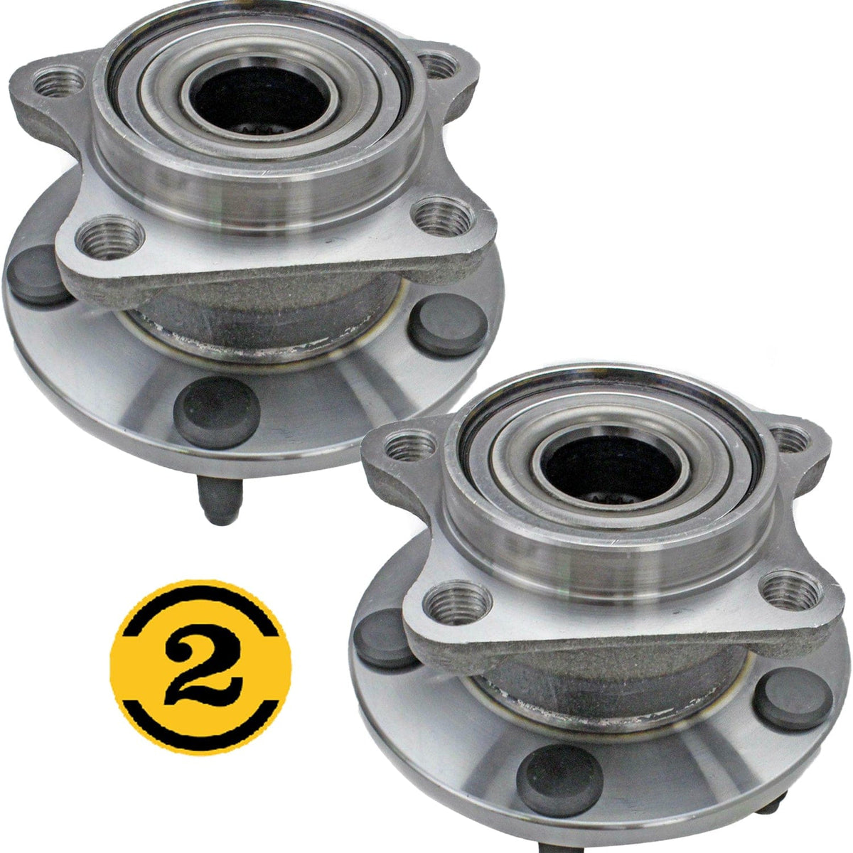 Ford Edge Rear Wheel Bearing Hub Assembly 2007-2010 - 512335 (2 Pack)