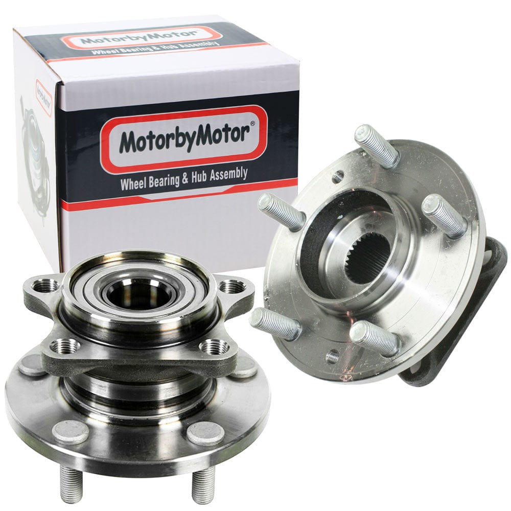 Mazda CX-9 Rear Wheel Bearing Hub Assembly, AWD, 5 Lugs - 512249 (2 Pack)