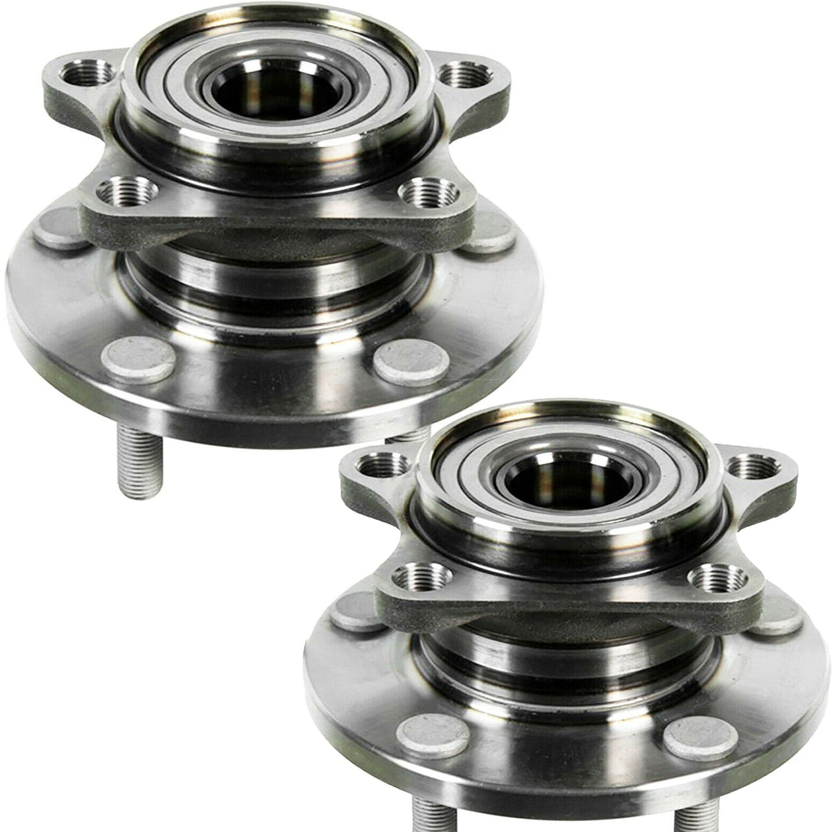 Mazda CX-9 Rear Wheel Bearing Hub Assembly, AWD, 5 Lugs - 512249 (2 Pack)