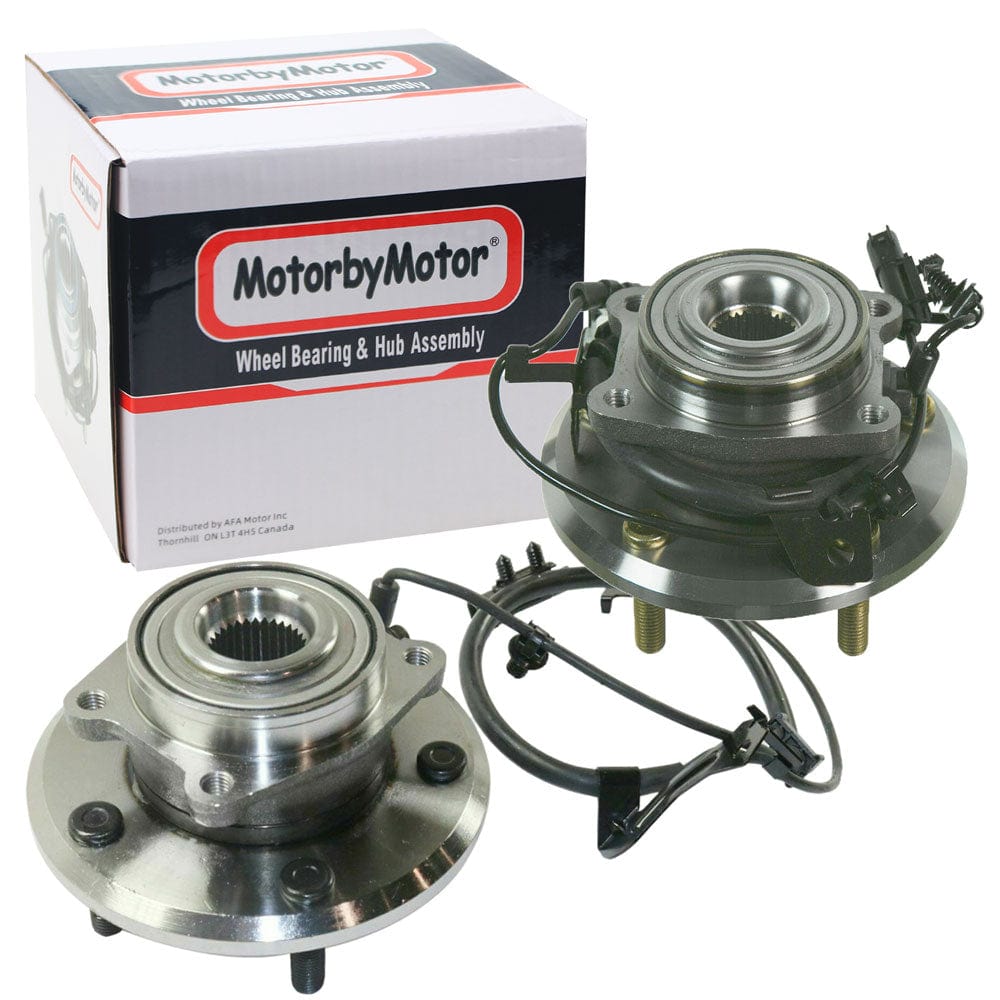 Dodge Journey Rear Wheel Bearing Hub Assembly, w/ABS, 5 Lugs - 512478 / 512479 (2 Pack)