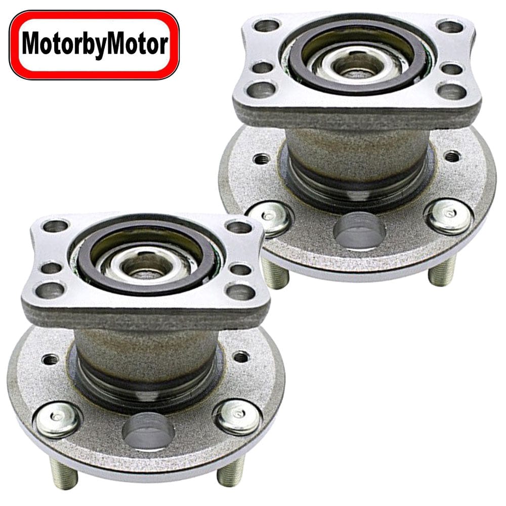 Ford Fiesta Rear Wheel Bearing Hub Assembly, 4 Lugs - 512490 (2 Pack)