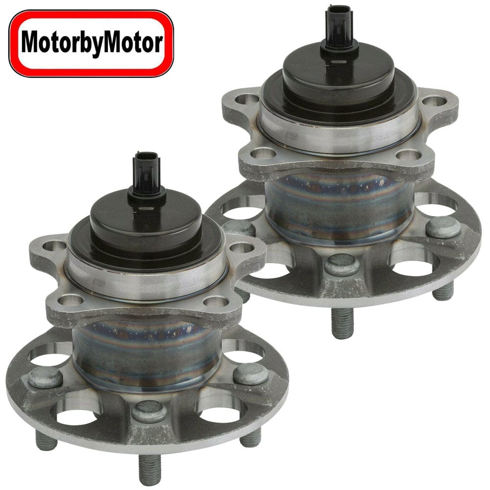 Toyota Sienna Rear Wheel Bearing Hub Assembly, 5 Lugs 2WD - 512456 (2 Pack)