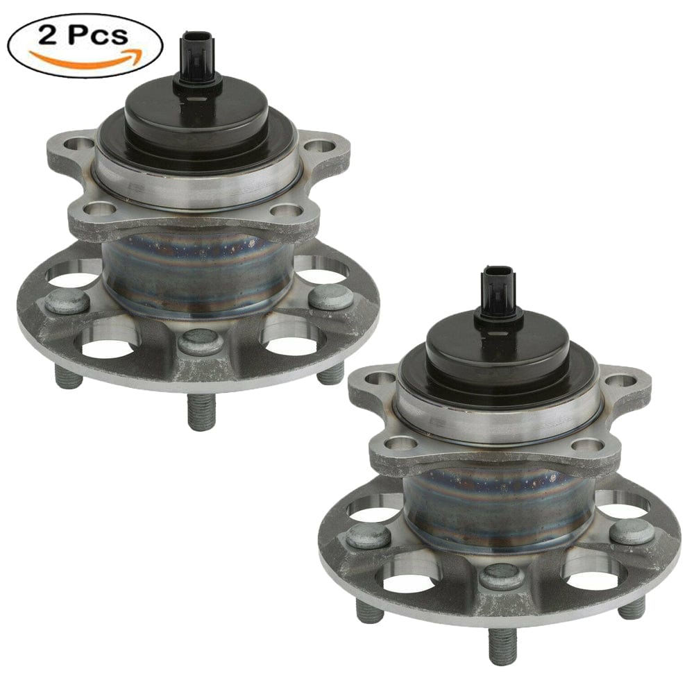 Toyota Sienna Rear Wheel Bearing Hub Assembly, 5 Lugs 2WD - 512456 (2 Pack)