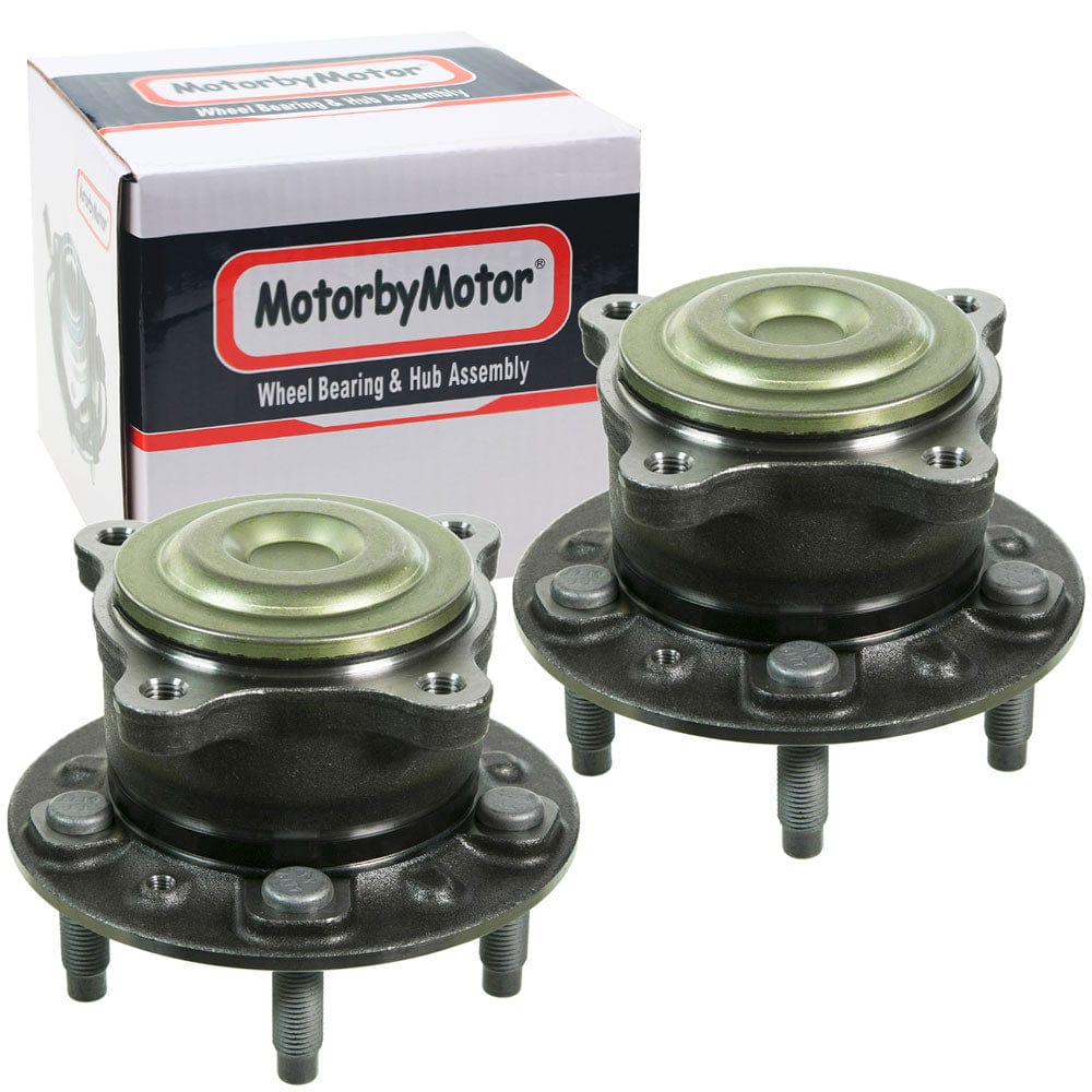 Chevrolet Cruze Rear Wheel Bearing Hub Assembly, 5 Lugs - 512507 (2 Pack)