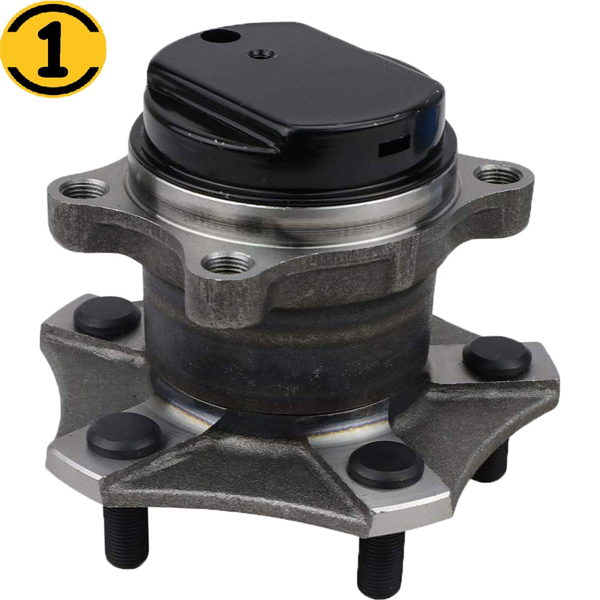 Acura TL Rear Wheel Bearing Hub Assembly 2009-2014, 5 Lugs - 512391 (2 Pack)