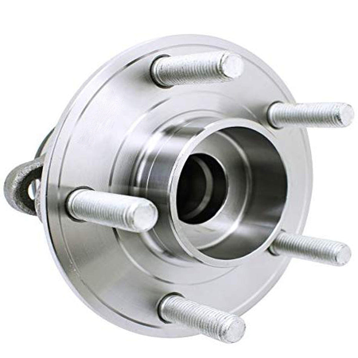 Ford Fusion Rear Wheel Bearing Hub Assembly, w/ABS Cap, 5 Lugs FWD - 512497 (2 Pack)