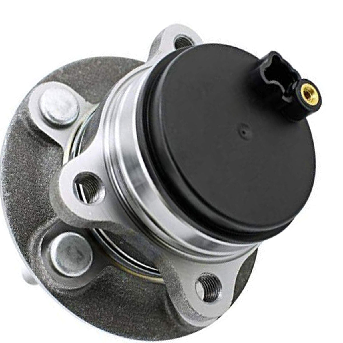 Ford Fusion Rear Wheel Bearing Hub Assembly, w/ABS Cap, 5 Lugs FWD - 512497 (2 Pack)