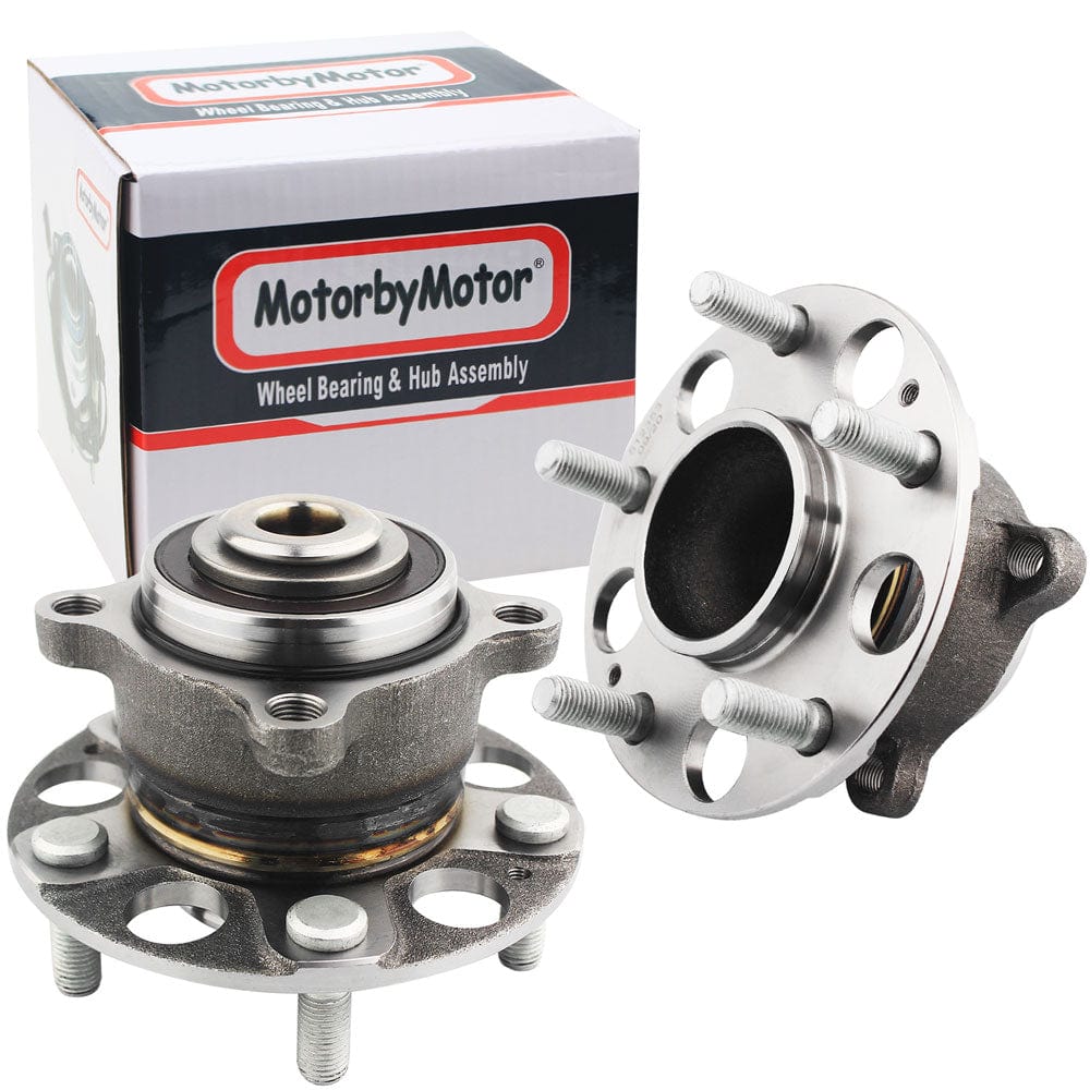Acura TSX Rear Wheel Bearing Hub Assembly 2009-2014, 5 Lugs, w/ABS - 512353 (2 Pack)