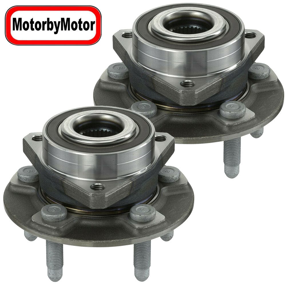 Buick Envision Rear Wheel Bearing Hub Assembly, 5 Lugs -- 512579 (2 Pack)
