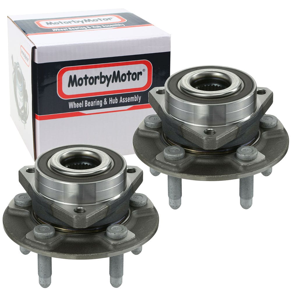 Buick Envision Rear Wheel Bearing Hub Assembly, 5 Lugs -- 512579 (2 Pack)