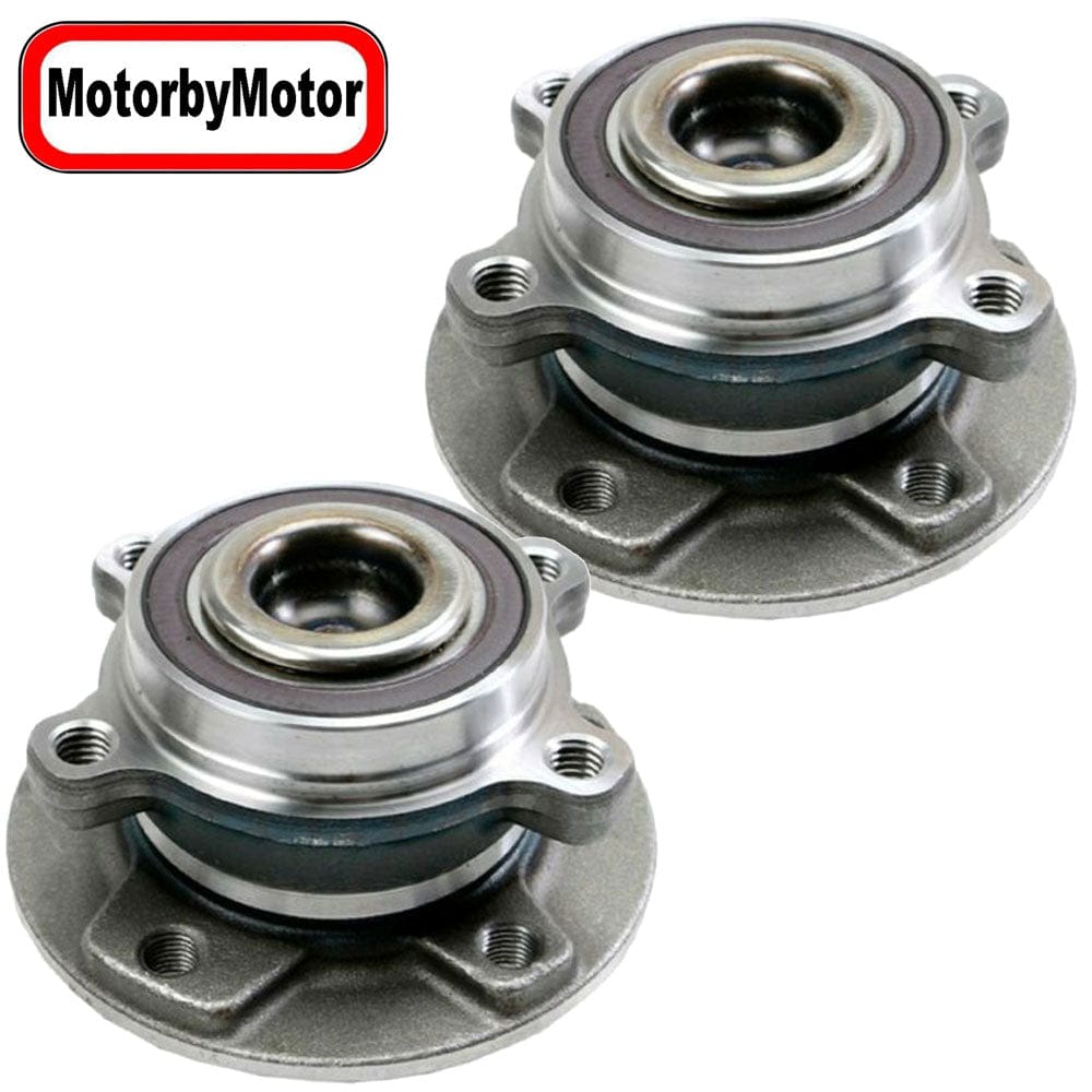 Fiat 500X Rear Wheel Bearing Hub Assembly, 5 Lugs w/ABS - 512568 (2 Pack)