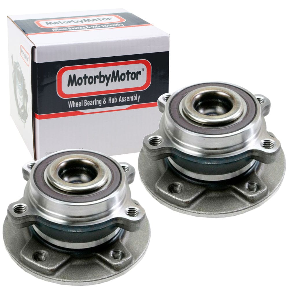 Fiat 500X Rear Wheel Bearing Hub Assembly, 5 Lugs w/ABS - 512568 (2 Pack)