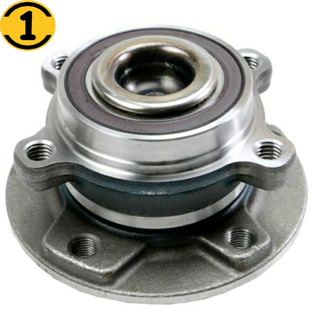 Fiat 500X Rear Wheel Bearing Hub Assembly, 5 Lugs w/ABS - 512568