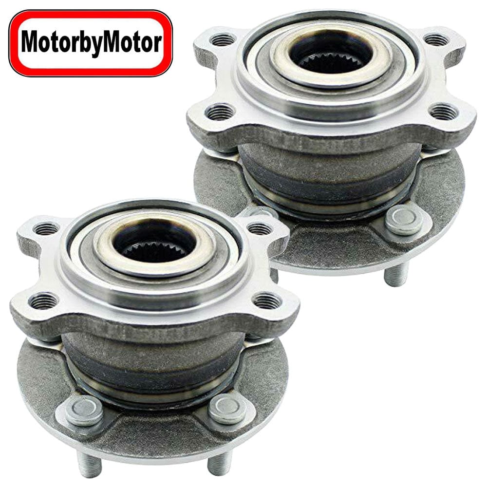 Ford Escape Rear Wheel Bearing Hub Assembly, 5 Lugs AWD - 512500 (2 Pack)