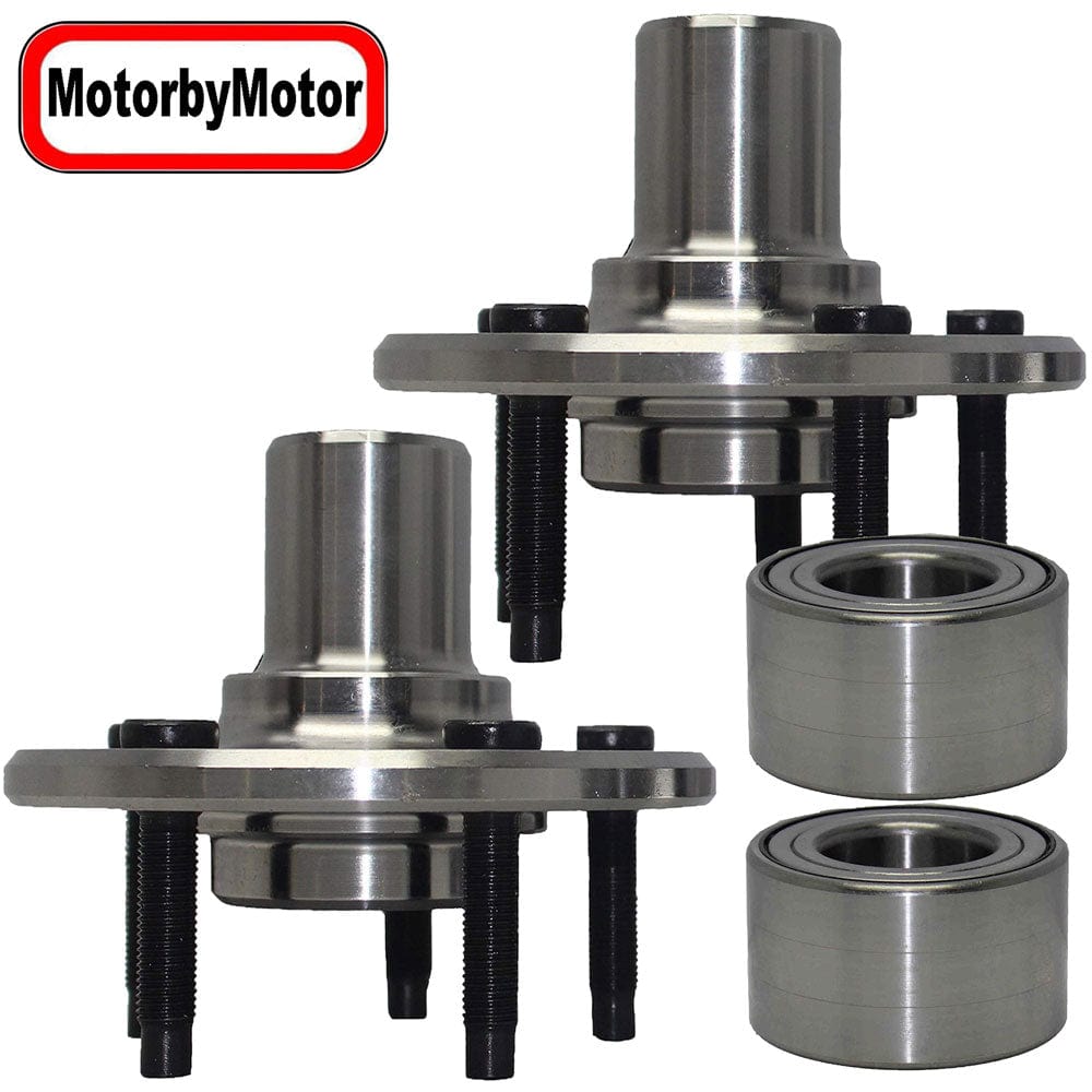 Ford Explorer Rear Wheel Bearing Hub Assembly, 5 Lugs - 521000 (2 Pack)