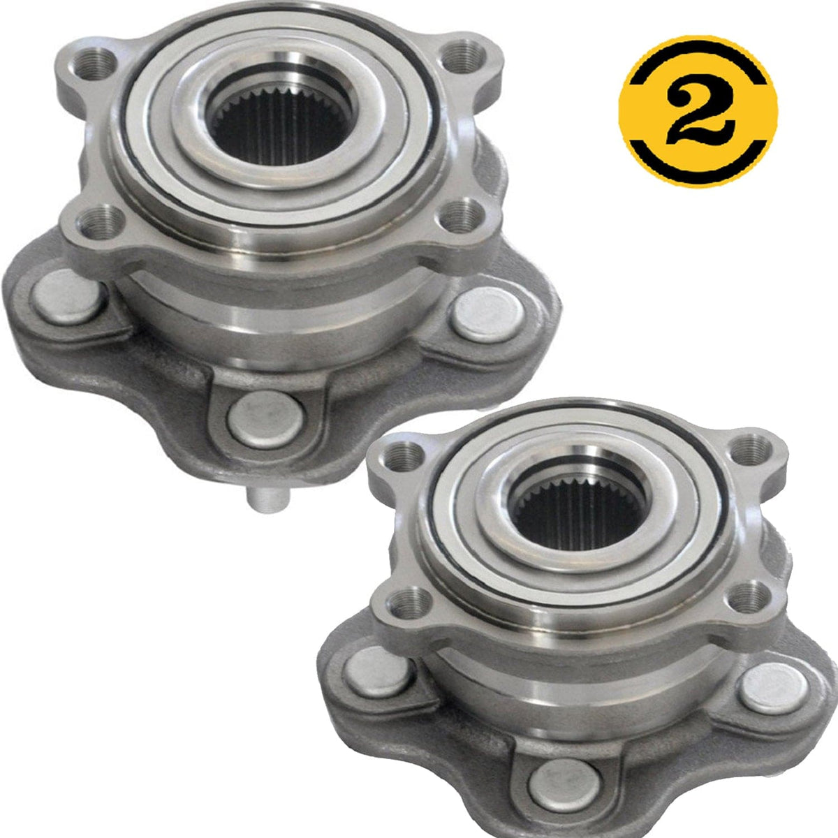 Infiniti EX37 Rear Wheel Bearing Hub Assembly 2013 - 512379 (2 Pack)