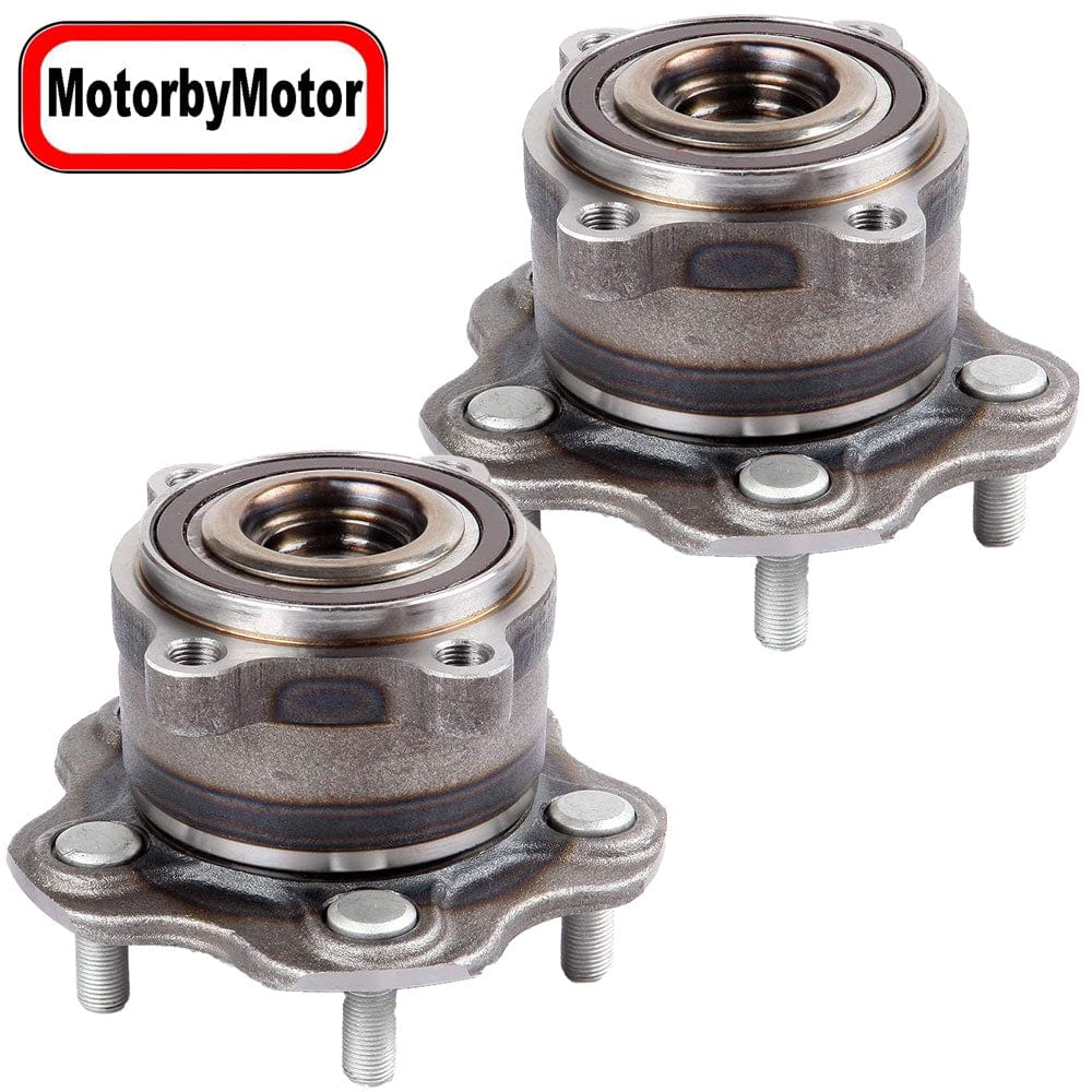 Nissan Altima Rear Wheel Bearing Hub Assembly 5 Lugs, FWD - 512388 (2 Pack)